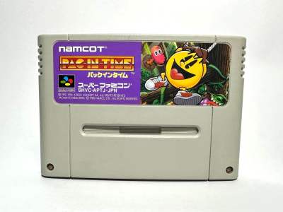 ตลับแท้ Super Famicom (japan)  Pac-In-Time