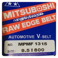 สายพาน MITSUBOSHI V-BELT ร่อง M หน้ากว้าง 9.5 mm. - เป็นสายพานแบบ MPMF เป็นสายพานแบบ ผ้าใบ 4 ชั้น   มีให้เลือกหลายเบอร์