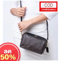 Coachทรงหมอน Bennett crossbody สายสะพาย 1 สาย #กระเป๋าทรงหมอน 995 กระเป๋าโค้ช โค้ชทรงหมอน โค้ชหมอน