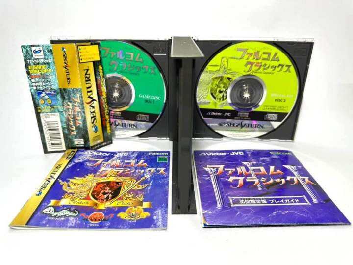 แผ่นแท้-sega-saturn-japan-ss-falcom-classics-ys-dragon-slayer-xanadu