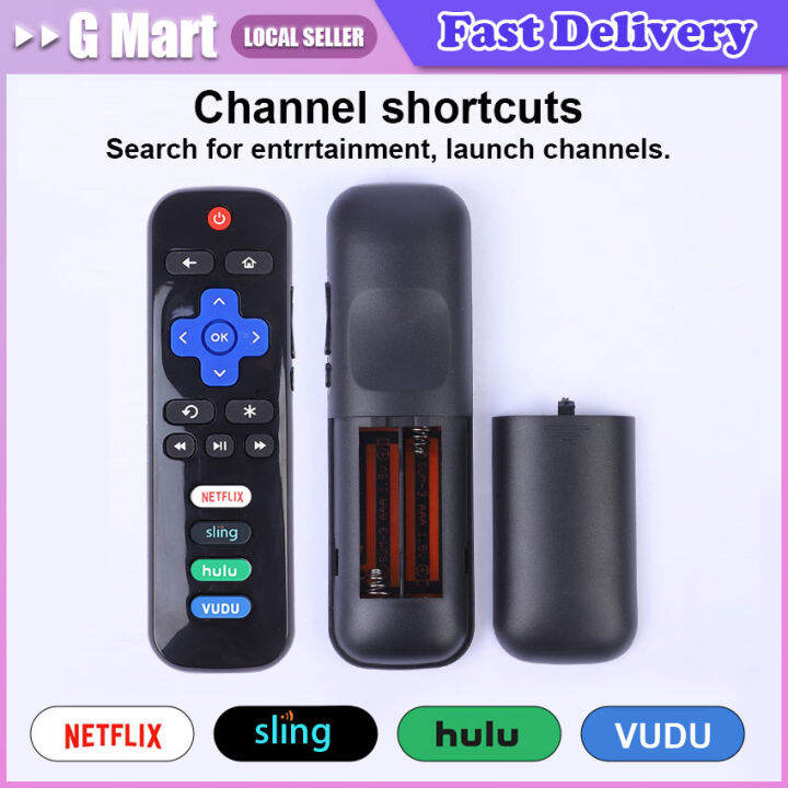 ⭐【LazTop Seller】Universal Remote Control Compatible for Roku TV ...