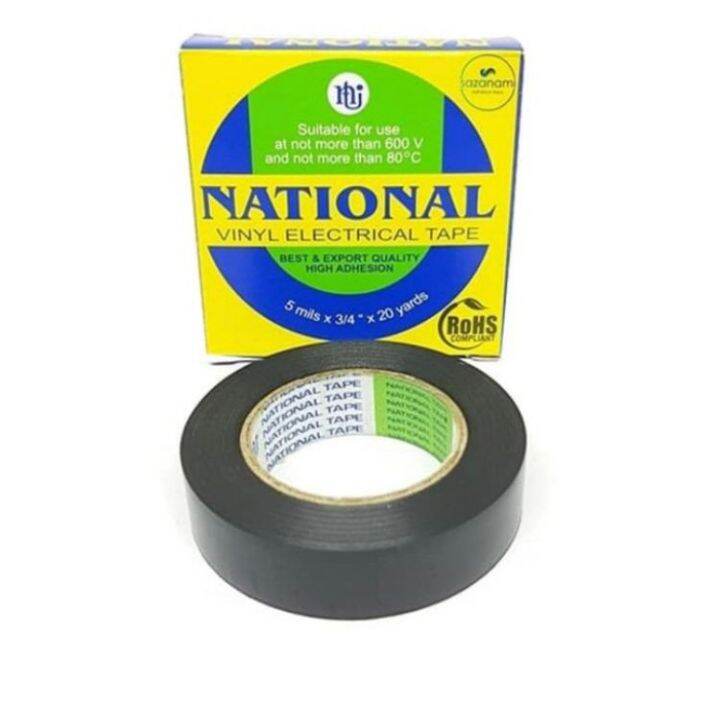 Isolasi Listrik National Vinyl Electrical Tape Lazada Indonesia