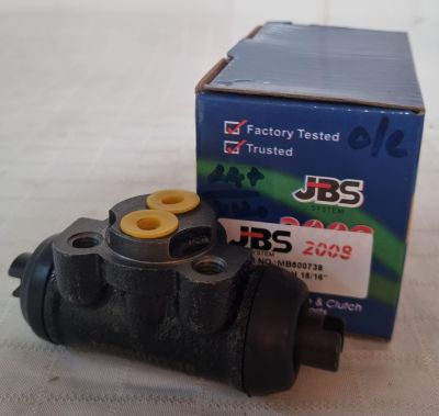 กระบอกเบรคหลัง MITSUBISHI CYCLONE LH ไม่มีสกรูไล่ลม 15/16 (MB500738) JBS