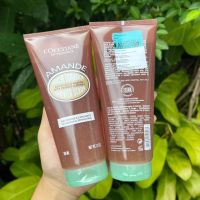 (ป้ายคิง​พาวเวอร์/ราคาต่อ 1 หลอด)​ LOccitane Amande Shower Scrub 200ml