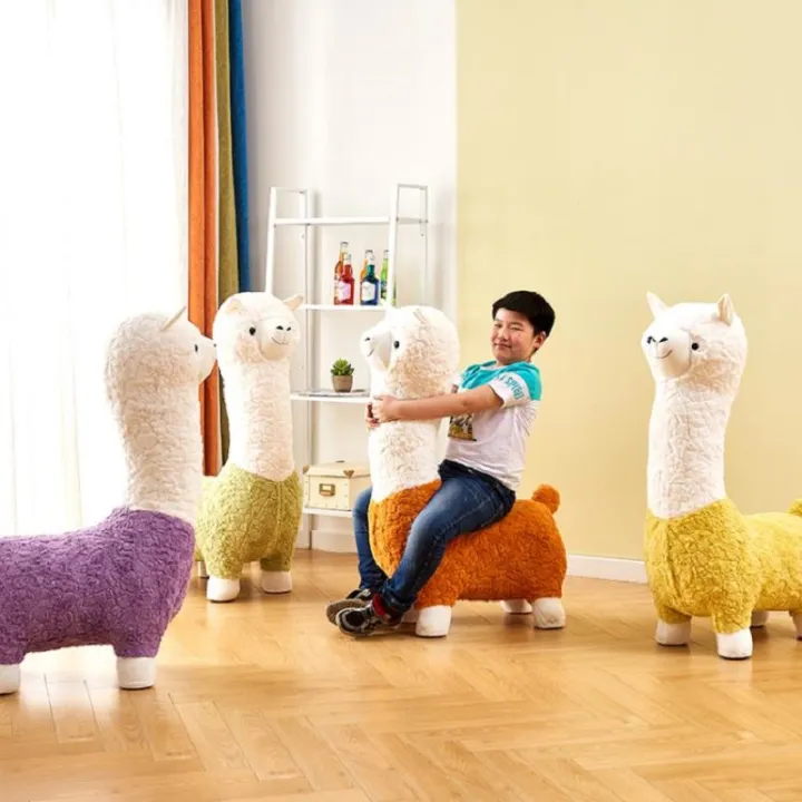Cute Alpaca Seat with Pulley Solid Wood Animal Stool Creative Lamb Plush Riding Stool Home Internet Celebrity Children's Stool | Lazada PH Cute Alpaca Seat with Pulley Solid Wood Animal Stool Creative Lamb Plush Riding Stool Home Internet Celebrity Children's Stool | Lazada PH