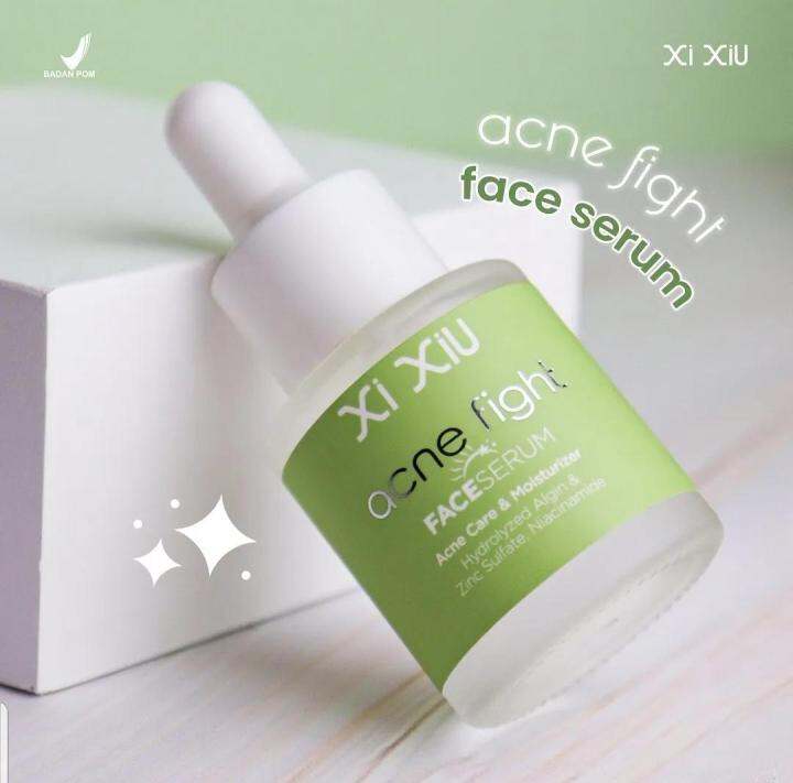 [ XI XIU ] Face Serum Brightening Glow & Acne Fight Lazada Indonesia