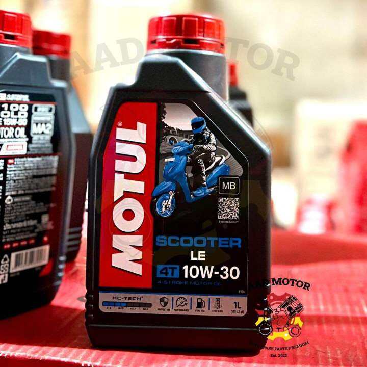 Oli Motor Motul Matic T W Liter Lazada Indonesia