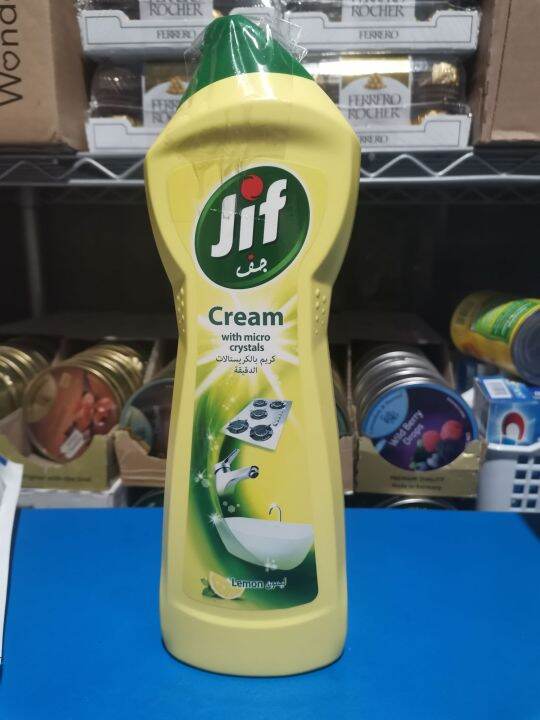 Jif cream cleaner lemon 750ml Lazada PH