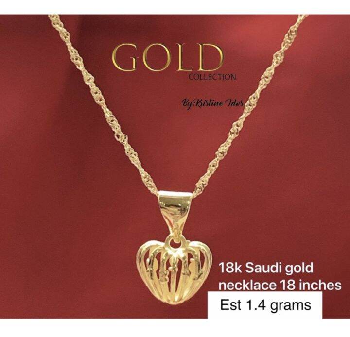 Pawnable Cod K Necklace With Pendant Lazada Ph