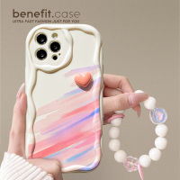 สร้อยข้อมือตุ๊กตาสามมิติกราฟฟิตีสีน้ำเหมาะสำหรับ iPhone 13เคสโทรศัพท์มือถือ iphone14promax ใหม่12ชุด11ศิลปะ xsmax เรียบง่าย XR คลุมทั้งหมด8Plus ป้องกันการหล่น7