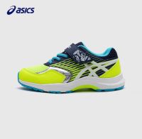 asic รองเท้าเด็ก size 35 ( ขนาดเท้าด้านใน 21 cm.ด้านนอก 22cm.) สีเขียวฟ้า ออกกำลังกายทุกชนิด รองเท้าเทนนิสเด็ก