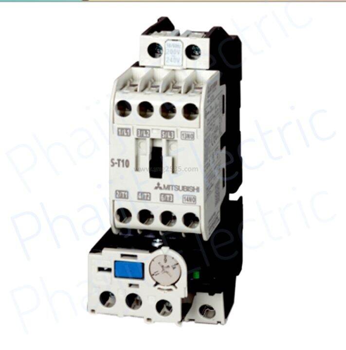 mitsubishi-แม็กเนติก-mso-t10kp-พร้อมโอเวอร์โหลด-มิตซูบิชิ-ac220-240v-ac380-440v-magnetic-contactor-motor-starter