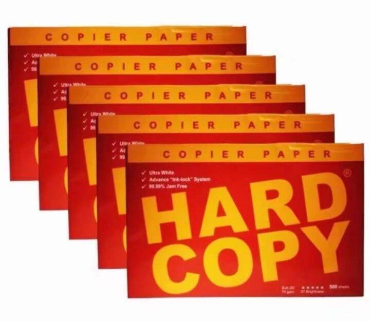 Hard Copy Bond Paper Long, Short, A4 500 Sheets In 1 Ream | Lazada PH