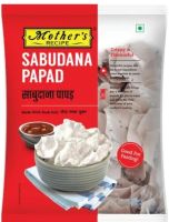 Mothers Recipe Sabudana Papad (แผ่นทอดกรอบจากสาคู) 75g.