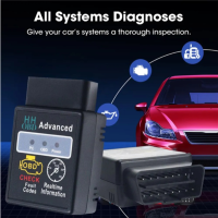 Bluetooth OBD2วินิจฉัยรถสแกนเนอร์ ELM327บลูทูธV2.1 OBD2รถยนต์ไร้สายวินิจฉัยรถเครื่องสแกนเนอร์ เป็นสากลIIเครื่องมือสแกนอัตโนมัติทำงานบนAndroid