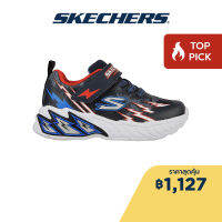 Skechers สเก็ตเชอร์ส รองเท้าเด็กผู้ชาย รองเท้าผ้าใบ Boys S-Lights Light Storm 2.0 Shoes - 400150N-NVRD Lights