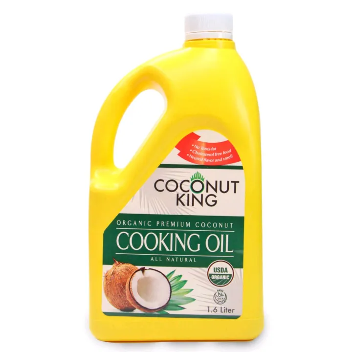 🔥 Coconut King Organic Premium Cooking Oil 1.6 Liters Pure Coconut Oil