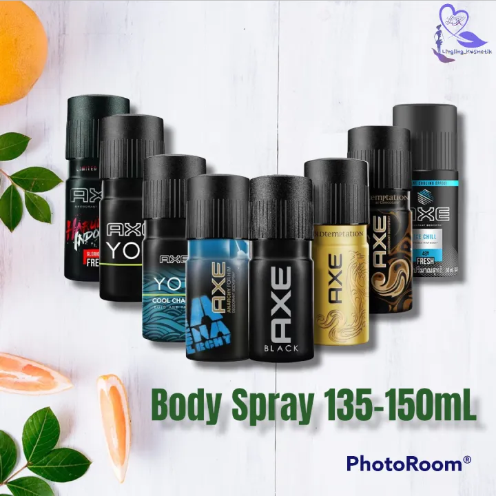 AXE DEODORANT BODY SPRAY 135-150ML / PARFUM AXE | Lazada Indonesia