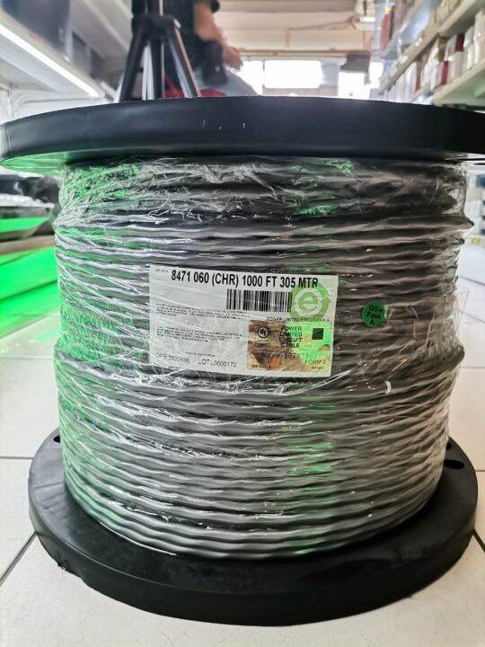 BELDEN 8471 16AWG 2 CONDUCTOR SPEAKER CABLE 305M Lazada