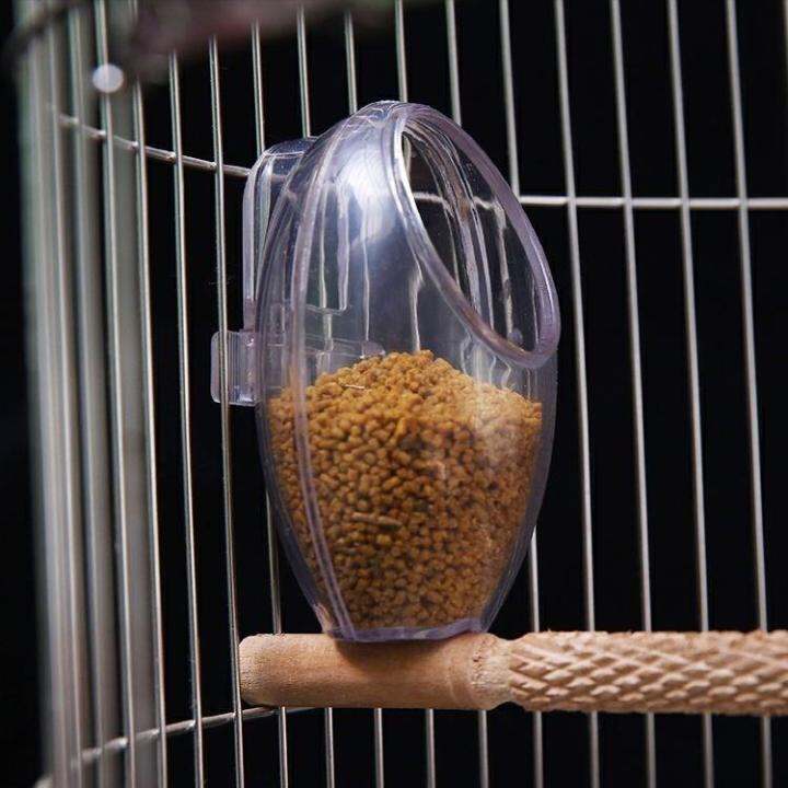 AntiSprinkling Bird Food Container Inner Hanging Feeding Bowl Anti