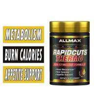 ?ALLMAX​ RAPIDCUTS​ THERMO​ Non-Stimulant​ Formula​60caps​(สูตรไม่มีคาเฟอีน)​