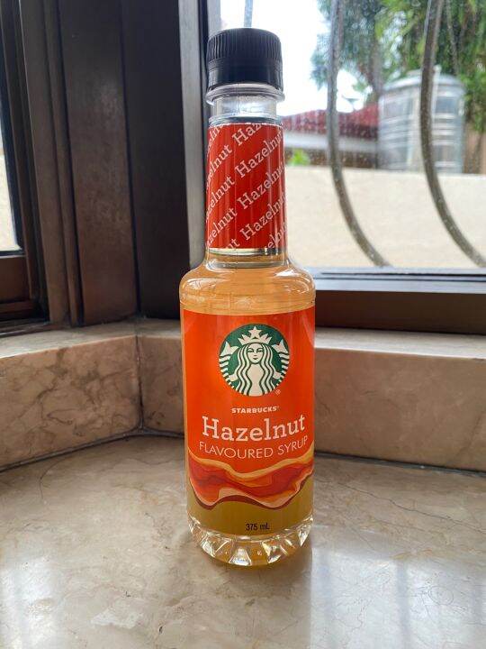 Starbucks Hazelnut Syrup 375mL Lazada PH