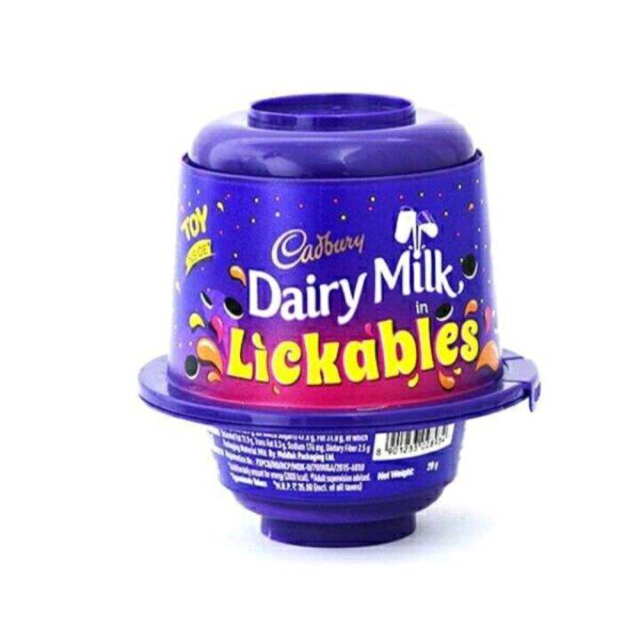Cadbury Dairy Milk Lickables 20gr/ Coklat Cadbury Toys/ Import Lazada