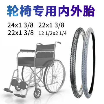 PU 16in Wheelchair Tire Wear Resistant Replacement Wheelchair Accessories