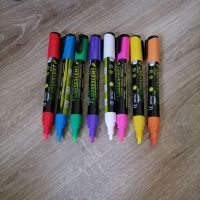 ปากกาสีไฮไลท์เน้นคำตัวอักษรสีเข็มสดทุกสี
FLUORESCENT LIQUID CHALK MARKER 8gm
สีเขียนขวดแก้ว  กระป๋อง และสิ่งของต่างๆได้ ขนาด 1.0  mm
FLUORESCENT
LIQUIDCHALK MARKER FS-63
ปากกาสีไฮไลท์เน้นคำตัวอักษรสีเข็มสดทุกสี
FLUORESCENT LIQUID CHALK MARKER 8gm
สีเขียนข