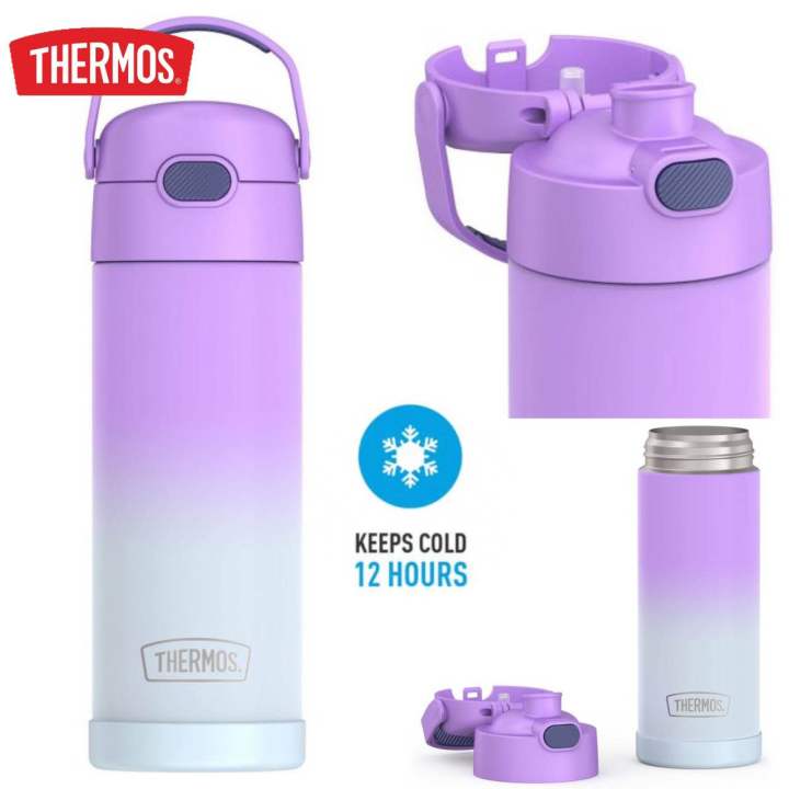 กระติกน้ำ-thermos-funtainer-16oz-ยกดื่ม-กระติกน้ำสูญญากาศ-เก็บร้อน-เย็น-ได้-12-ชั่วโมง