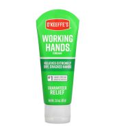 ครีมทามือ  OKeeffes, Working Hands, Hand Cream, Unscented, 3 oz (85 g)