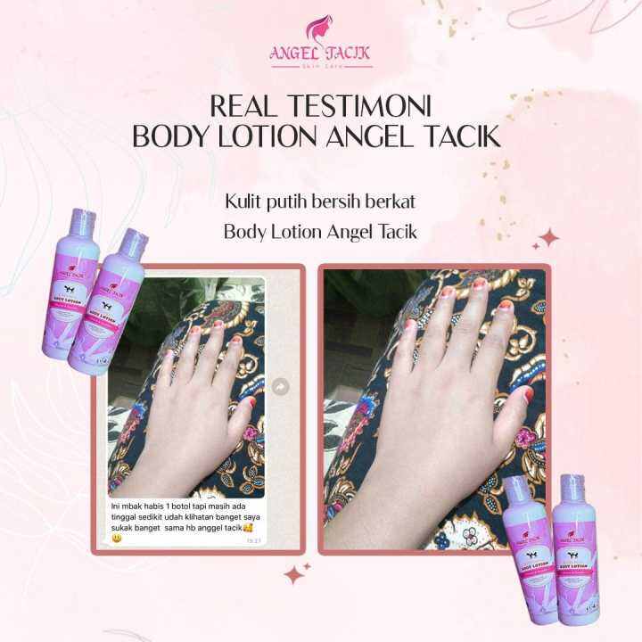 Angel Tacik Whitening Body Lotion Original Hb Dosting Bpom Premium