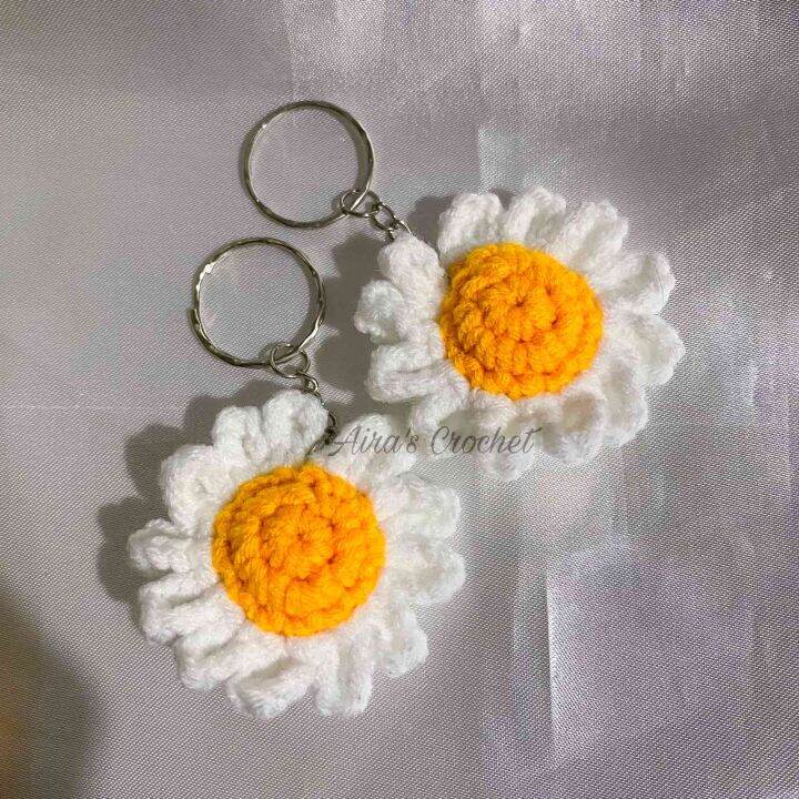 Daisy Keychain Crochet Lazada PH