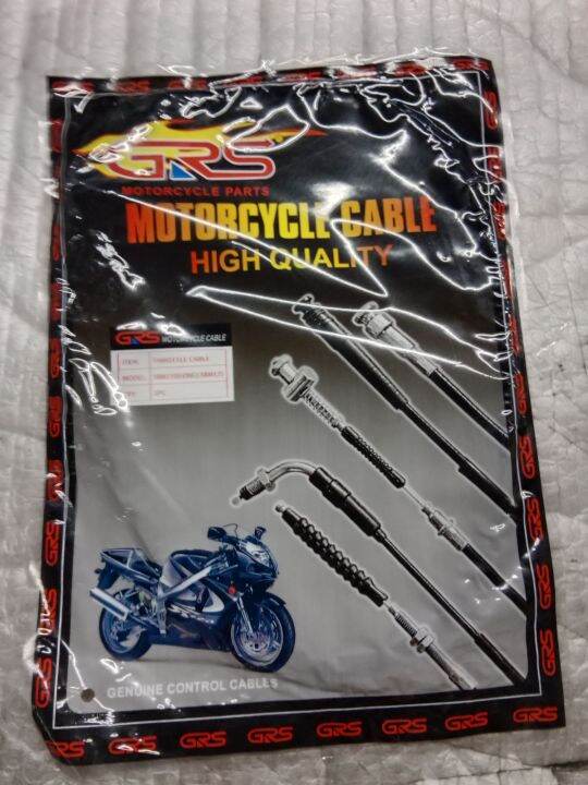 Throttle Cable XRM 110/XRM 125 (LONG) GRS Lazada PH