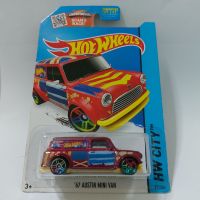 รถเหล็ก Hotwheels 67 AUSTIN MINI VAN (LZ06)