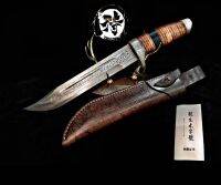 เดินป่า?Damascus Crocodile Dundee Knife? มีดจากภาพยนต์ Crocodile Dundee ราชาแห่งมีด