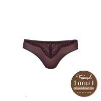 Triumph กางเกงชั้นในรูปแบบมินิ รุ่น Verbena Mini รหัส 10206377 สีแดงเลือดหมู 00EG