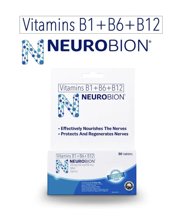 Neurobion 30 Tablets B Vitamins B1 +B6+B12 | Lazada PH