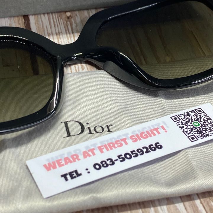แว่น-dior-my-dior-3n-แว่นตากันแดด-ของแท้100-รับประกัน1ปี-รุ่น-edkha-logo-metalic-red-ฟ้า-christian-dior-made-in-italy