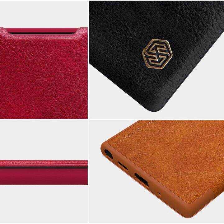 พร้-อมส่งในไทย-เคสหนังฝาพับ-qin-for-galaxy-note-10-note-10-plus-note10-note10plus-nillkin-qin-leather-case