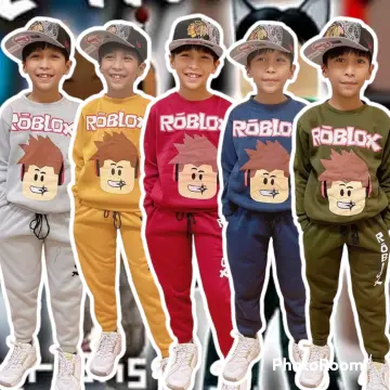 Roblox Terno size 140, Babies & Kids, Babies & Kids Fashion on