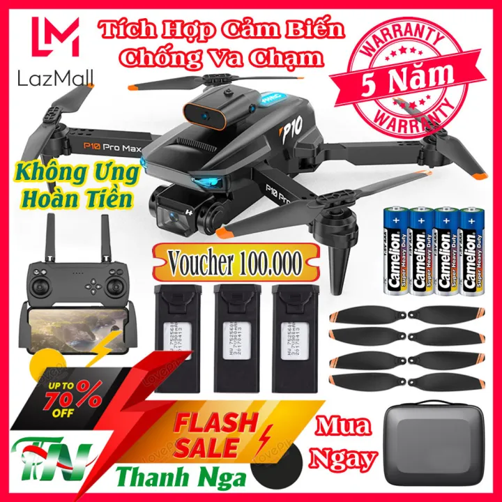 Đắm chìm trong vẻ đẹp tuyệt mỹ của thiên nhiên với Flycam P10 Pro Max, mang đến cho bạn những khoảnh khắc đáng nhớ, chất lượng hình ảnh đỉnh cao và không gian thoáng đãng, tuyệt vời nhất.