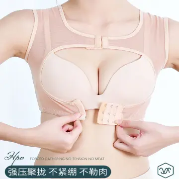 Flarixa Invisible Body Shaper Corset Women Chest Support Posture Corrector  Buckle Shoulder Brace Orthotics Posture Correction