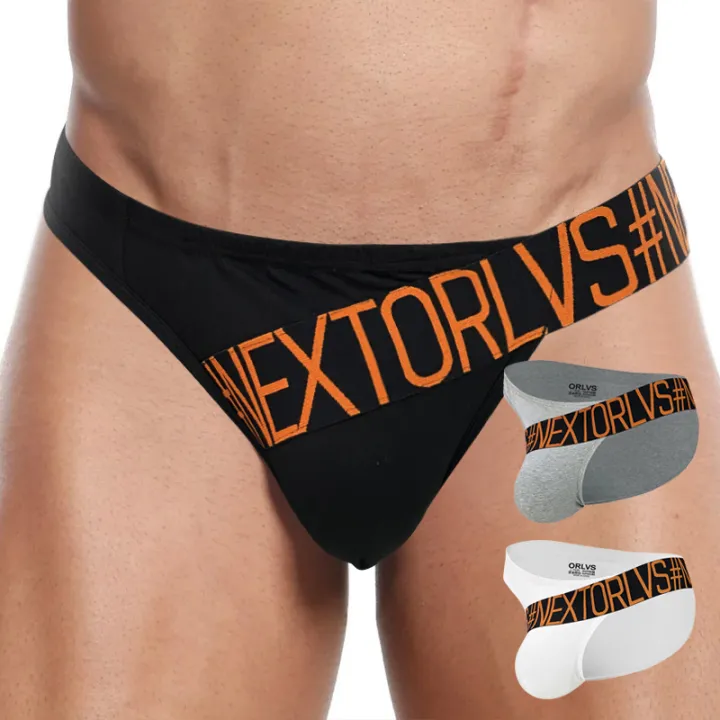 CMENIN ORLVS 3Pcs Thời Trang Jockstrap Quần Lót Nam Ngắn Gọn Thoáng Quần  Lót Quần Lót Nam Quần Sịp Nam Quần Lót Mặc OR698 