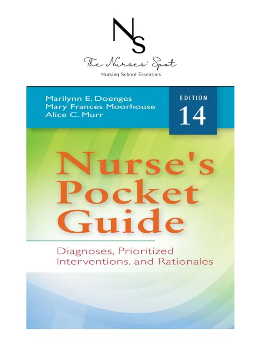 Nurse's Pocket Guide Diagnoses, Prioritized Interventions and ...