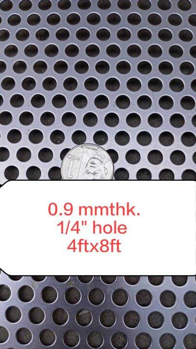 Perforated Metal Screen 0.9 Mmthk 1 4