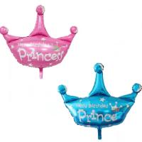 ? ลูกโป่งฟอยล์ มงกุฎ Prince , Princess