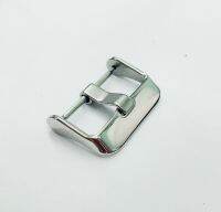 บัคเคิลสายนาฬิกา เข็มขัดล็อคสายนาฬิกา Buckle สแตนเลส Polished ขนาด 22 mm.