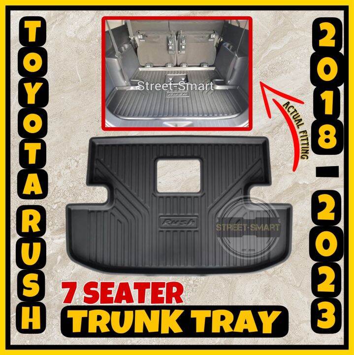 Toyota Rush 2018-2023 Trunk Tray (7 Seater) 