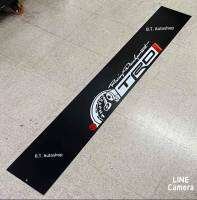 ? BSD.สติกเกอร์ บังแดดติดหน้ารถ TOYOTA แบบที่ 3 (ขนาด 20×140 cm) ราคาต่อ 1ชิ้น